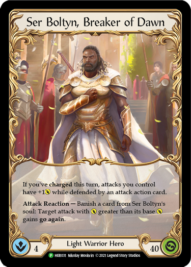 Ser Boltyn, Breaker of Dawn (Promo)